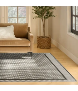 Nourison Home Nordic NRC03 Ivory Grey 8 ft. X 10 ft. Area Rug