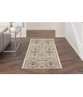 Nourison Allur Beige ALR03 2 ft. 3 in. X 7 ft. 6 in. Rectangle Rug