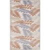 Nourison Home Aloha ALH18 Blue Mocha 2 ft. X 6 ft. Area Rug