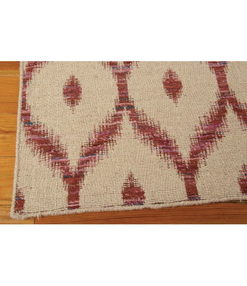 Nourison Home Spectrum Beige Burgundy SPE02 8ft. x 10ft.6in. Rect. Rug