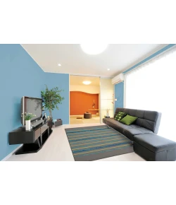 Nourison Home Spectrum Grey Turquoise SPE04 3ft.9in. x 5ft.9in. Rect. Rug