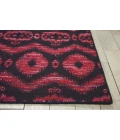 Nourison Home Spectrum Burgundy Black SPE01 3ft.9in. x 5ft.9in. Rect. Rug
