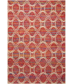 Nourison Home Spectrum Red SPE03 3ft.9in. x 5ft.9in. Rect. Rug