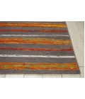 Nourison Home Spectrum Grey Flame SPE05 3ft.9in. x 5ft.9in. Rect. Rug