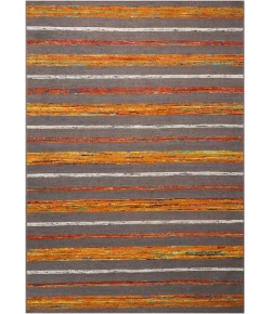 Nourison Home Spectrum Grey Flame SPE05 3ft.9in. x 5ft.9in. Rect. Rug