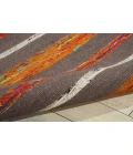 Nourison Home Spectrum Grey Flame SPE05 3ft.9in. x 5ft.9in. Rect. Rug