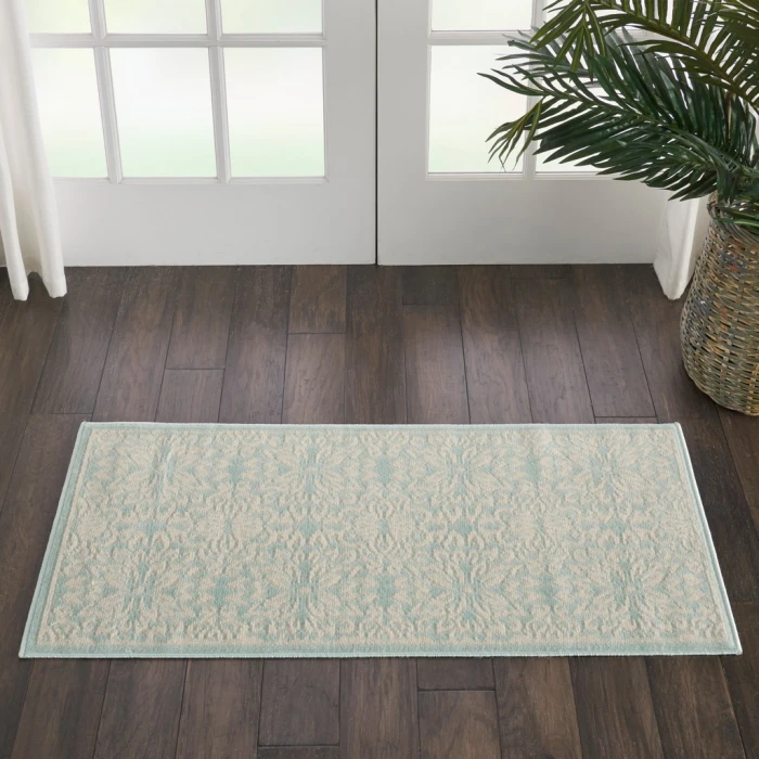Nourison Jubilant Area Rug JUB06-Ivory/Green