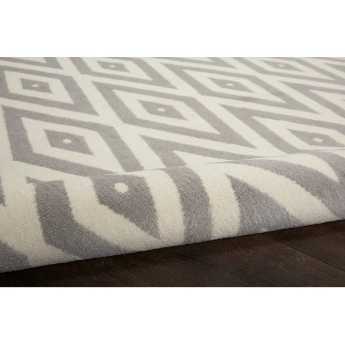 Nourison Grafix Area Rug GRF18-White/Grey