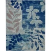 Nourison Home Tranquil TRA01 Navy/Light Blue 8 ft. X 10 ft. Area Rug