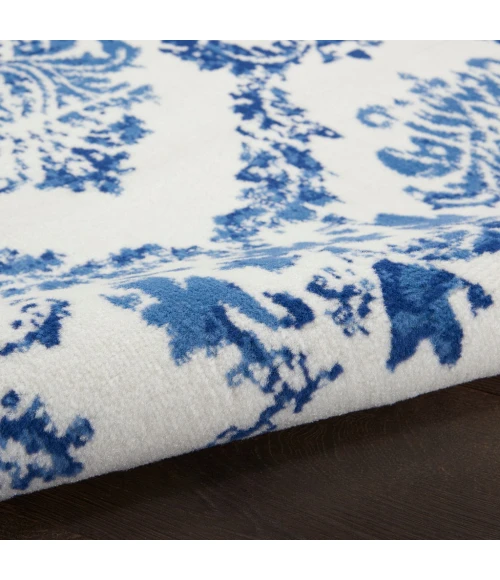 Nourison Whimsicle Area Rug WHS01-Ivory Navy