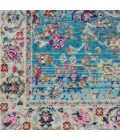Nourison Vintage Kashan Runner Area Rug VKA01-Blue