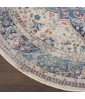 Nourison Vintage Kashan Area Rug VKA07-Ivory Blue