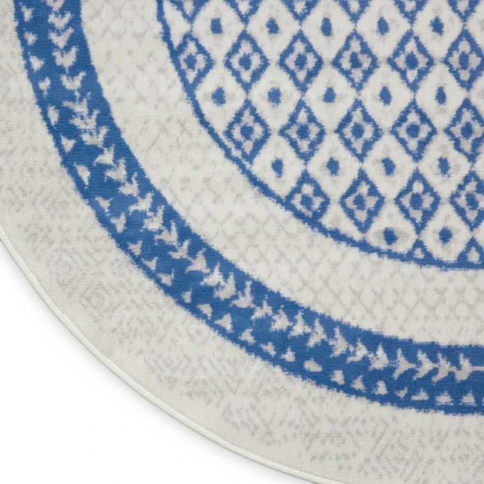 Nourison Whimsicle Area Rug WHS13-Ivory Blue