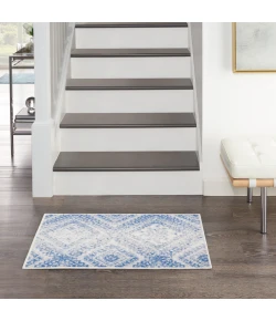 Nourison Home Whimsicle WHS17 Ivory Blue 2 ft. X 3 ft. Area Rug