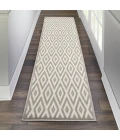 Nourison Grafix Runner Area Rug GRF18-White/Grey