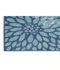Nourison Garden Oasis Navy GOA06 4 ft. X 6 ft. Rectangle Rug