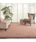 Nourison Malibu Shag Area Rug MSG01-Blush