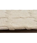 Nourison Easy Care Cream NES01 2 ft. X 4 ft. Rectangle Rug