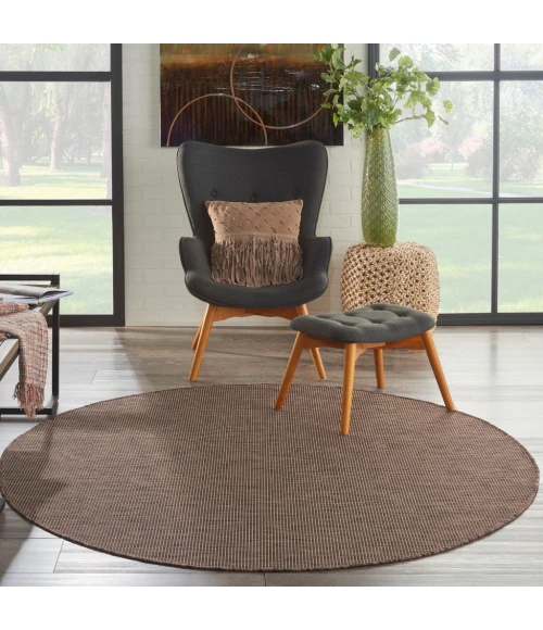 Nourison Positano Round Area Rug POS01-Natural