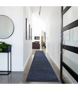 Nourison Home Nourison Essentials NRE01 Midnight Blue 2 ft. 2 in. X 20 ft. Area Rug