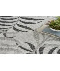 Nourison Garden Oasis Grey GOA01 9 ft. X 12 ft. Rectangle Rug