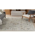 Nourison Oushak Home Grey OUS01 4 ft. 1 in. X 5 ft. 11 in. Rectangle Rug