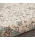 Nourison Living Treasures Runner Area Rug LI16-Ivory/Aqua