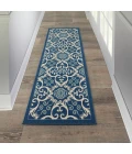 Nourison Caribbean Runner Area Rug CRB02-Navy