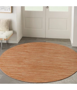 Nourison Home Nourison Essentials NRE01 Rust 8 ft. Round Area Rug