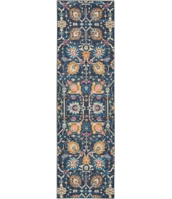 Nourison Home Passion PSN01 Navy 2 ft. 2 in. X 7 ft. 6 in. Area Rug