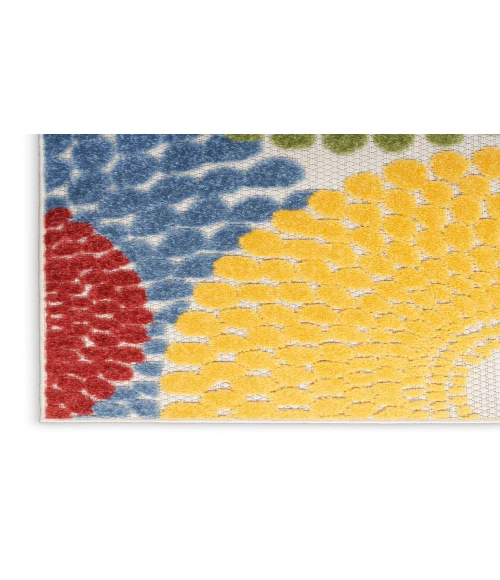 Nourison Aloha Multicolor ALH29 2 ft. X 6 ft. Rectangle Rug