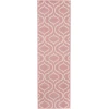 Nourison Home Jubilant JUB19 Pink 2 ft. 3 in. X 7 ft. 3 in. Area Rug