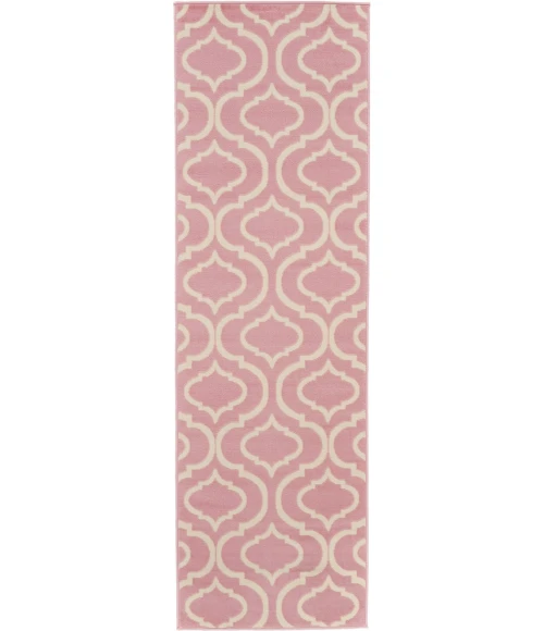 Nourison Jubilant Runner Area Rug JUB19-Pink