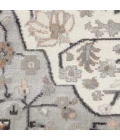 Nourison Elation Area Rug ETN09 Ivory Grey 7'10" x 9'10"