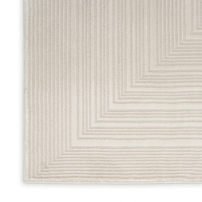 Calvin Klein Irradiant Area Rug IRR02 Ivory
