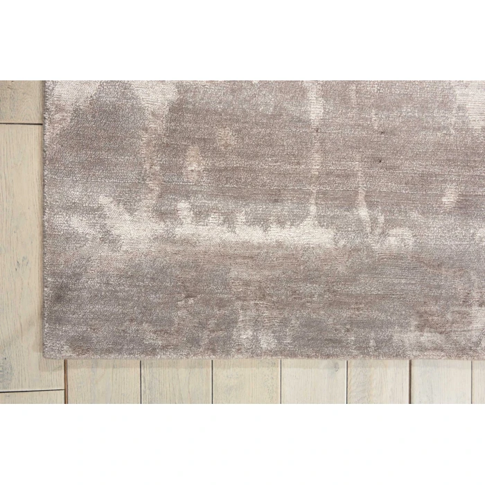 Nourison Silk Shadows Silver SHA02 10 ft. X 14 ft. Rect. Rug