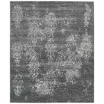 Nourison Home Silk Shadows SHA14 Graphite 5 ft. 6 in. X 7 ft. 5 in. Area Rug