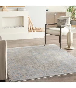 Nourison Home Starry Nights STN07 Blue 5 ft. 3 in. X 7 ft. 3 in. Area Rug