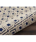 Nourison Home Deco Mod Navy 46358 2ft.3in. x 7ft.6in. Rect. Rug