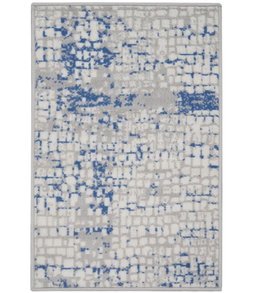 Nourison Whimsicle Area Rug WHS07-Grey Blue