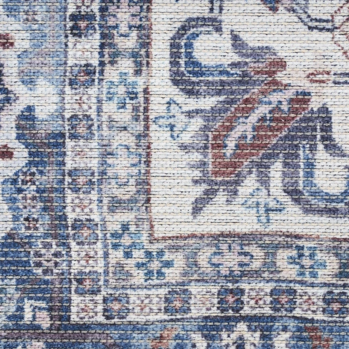 Nourison Machine Washable Series 1 Navy Ivory SR104 9 ft. X 12 ft. Rect. Rug