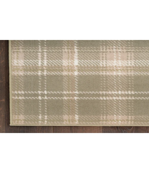 Nourison Grafix Olive GRF03 3 ft. 9 in. X 5 ft. 9 in. Rectangle Rug