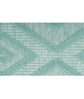 Nourison Versatile Aqua/Teal NRV01 2 ft. X 4 ft. Rectangle Rug