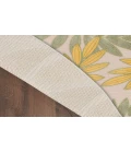 Nourison Aloha Green Multicolor ALH18 7 ft. 10 in. Round Rug