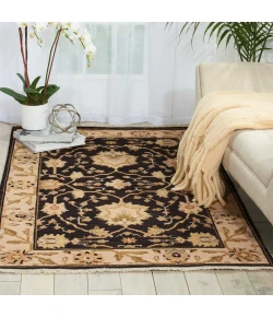 Nourison Home Suf I Noor Black SF05 5ft.10in. x 8ft.10in. Rect. Rug