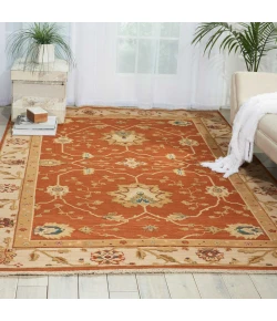 Nourison Home Suf I Noor Rust SF05 5ft.10in. x 8ft.10in. Rect. Rug