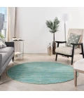 Nourison Essentials Blue Green Area Rug NRE01-Blue Green