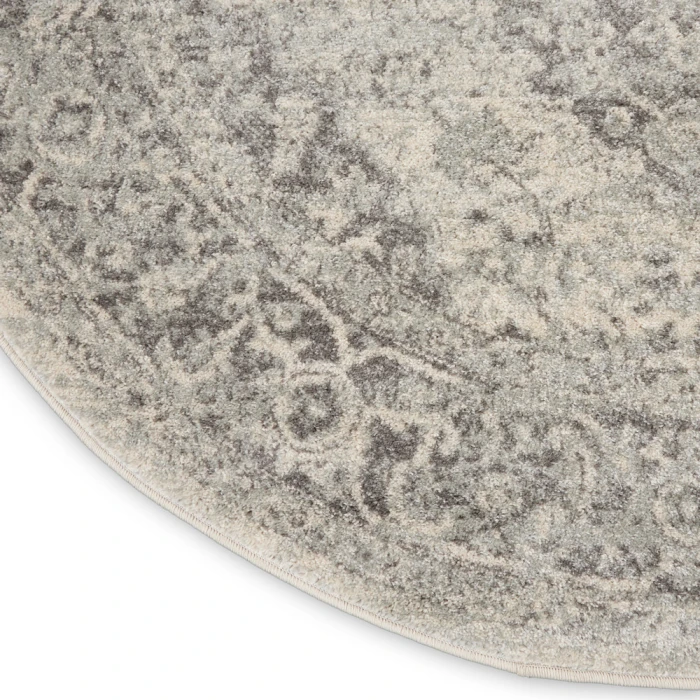 Nourison Tranquil Area Rug TRA05 Ivory/Grey