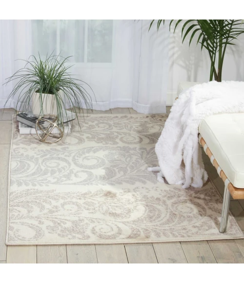 Nourison Utopia Ivory UTP09 2ft.6in. x 4ft.2in. Rect. Rug