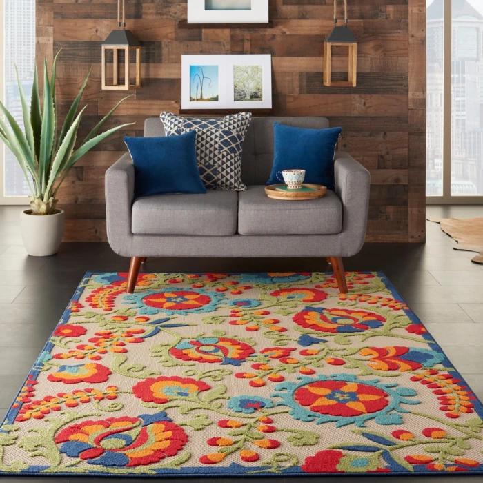 Nourison Aloha Area Rug ALH17-Multicolor